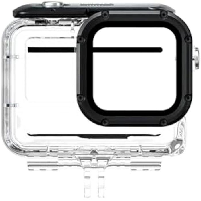 Boîtier De Plongée Transparent Insta360 X5 – étanche 50m, PC Solide, Support Inclus – Pour Vidéo Panoramique Sous-marine