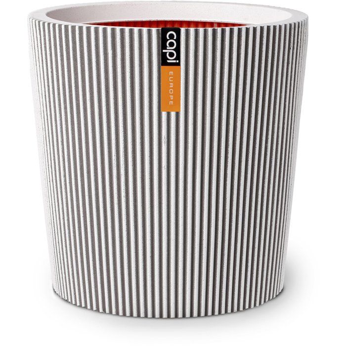 Vase conique CAPI EUROPE Groove NL 45 x 41 cm