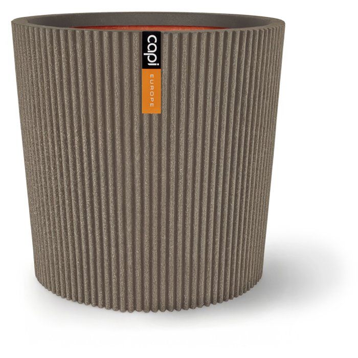 Vase conique CAPI EUROPE Groove NL 45 x 41 cm Chaud
