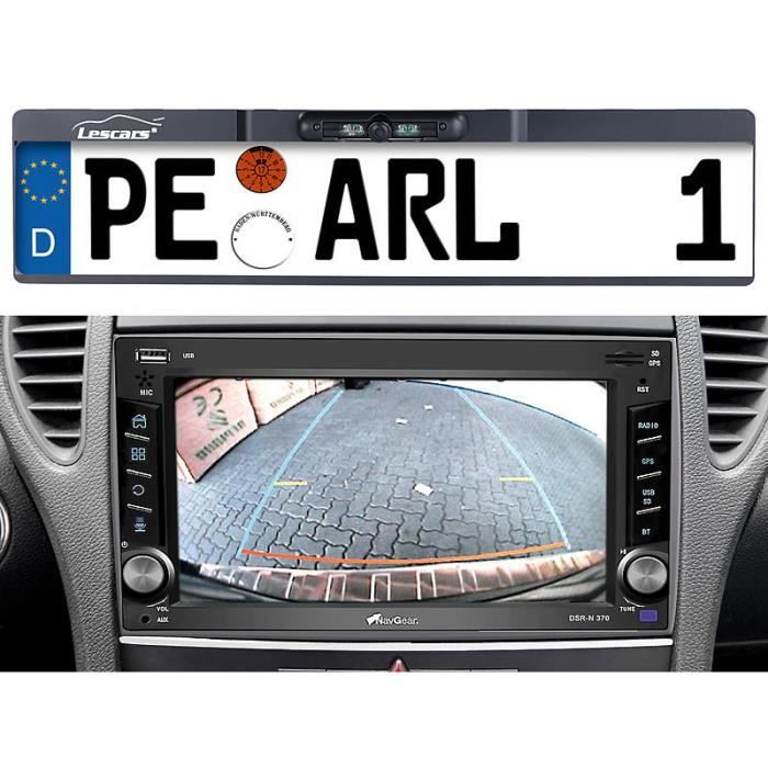 Support Universel Métal Pour Caméra De Recul Voiture - Fixation Facile Sans Perçage