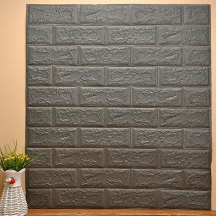 3D Creative Brique Motif papier peint étanche autocollant mural décoration maison 60x60cm 3D Creative Brique Motif papier peint étanche autocollant mural décoration maison 60x60cm