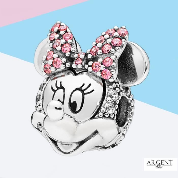 Disney Shining Minnie Clip Charme Compatible Pandora Bracelets En disney-shining-minnie-clip-charme-compatible-pandora-bracelets-en