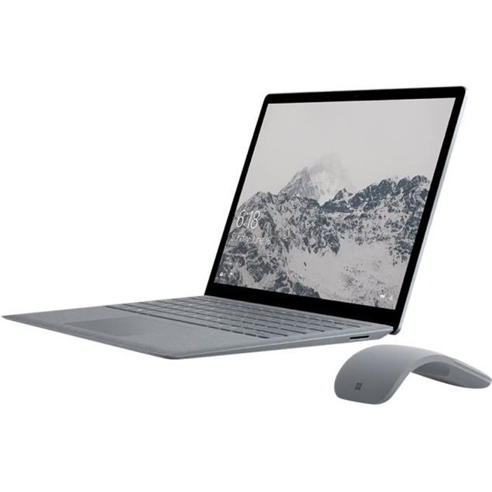 Top achat PC Portable Microsoft Surface Laptop - Core i5 7200U - 2.5 GHz - Windows 10 S - 8 Go RAM - 256 Go SSD - 13.5" écran tactile 2256 x 1504 pas cher