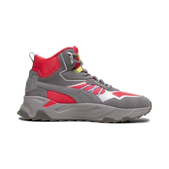 Puma Chaussures PUMA Ferrari Trinity Mid Wtr GrisRouge - Homme/Adulte