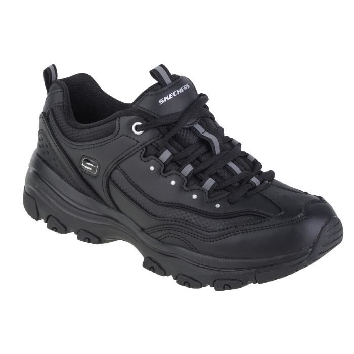 Sneakers Femme Skechers Iconic Unabashed 88888281 BBK Noir Marque SKECHERS