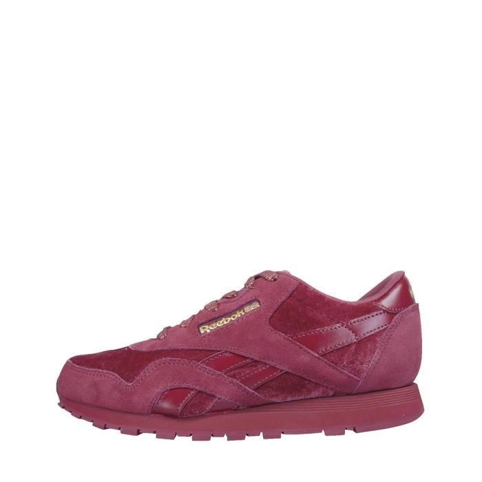 Reebok classic femme daim cheap