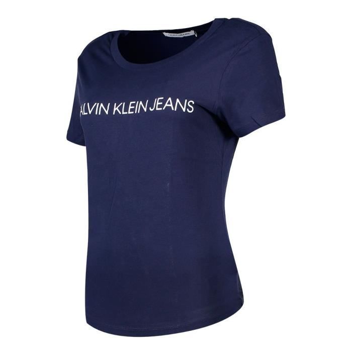 Shirts Calvin Klein en coloris Bleu Femme Vêtements Tops Chemises 