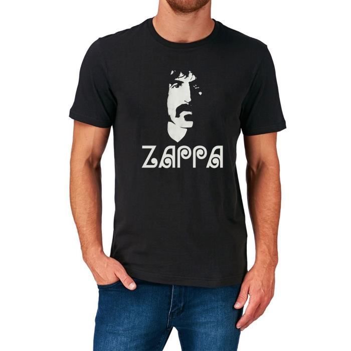 Frank Zappa T Shirt Apostrophe Image Logo Nouveau Officiel Homme Noir Longsleeve 