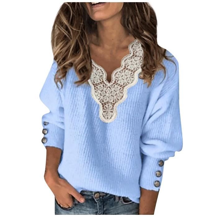 Chandail en dentelle hot sale
