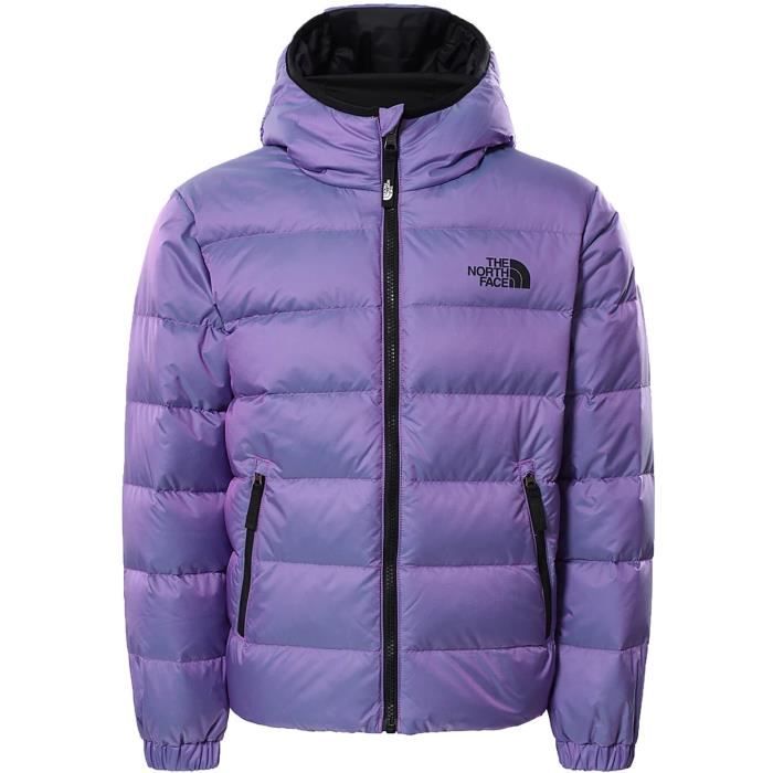 doudoune north face violette