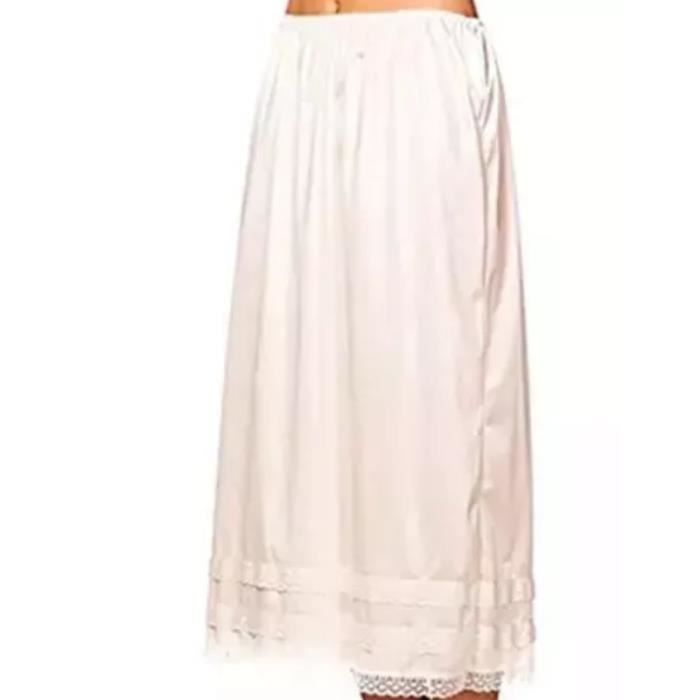 sous jupe blanche