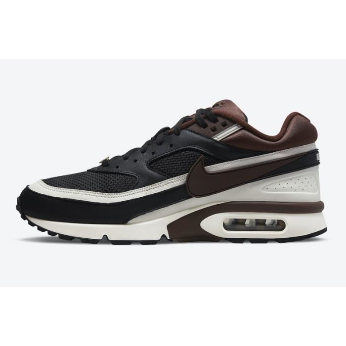 Baskets B W Homme Chaussures Entrainement de Running Noir Marron