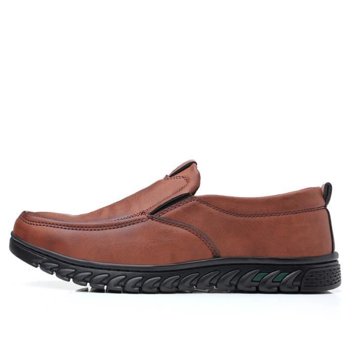 Mocassins confortables pour homme - Mocassins en cuir faits à la main - Chaussures d'affaires à enfiler - Fabriquées à la main - Plates et confortables, Blanc., 38 EU Mocassins confortables pour homme - Mocassins en cuir faits à la main - Chaussures d'affaires à enfiler - Fabriquées à la main - Plates et confortables, Blanc., 38 EU