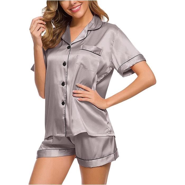 Pyjama best sale short femme