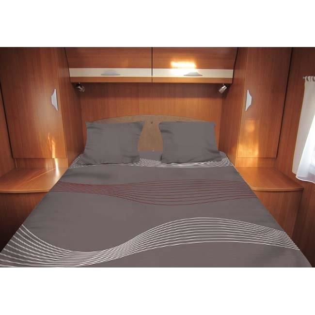 midland lit tout fait 140x210 cm linge de lit camping car cdiscount maison