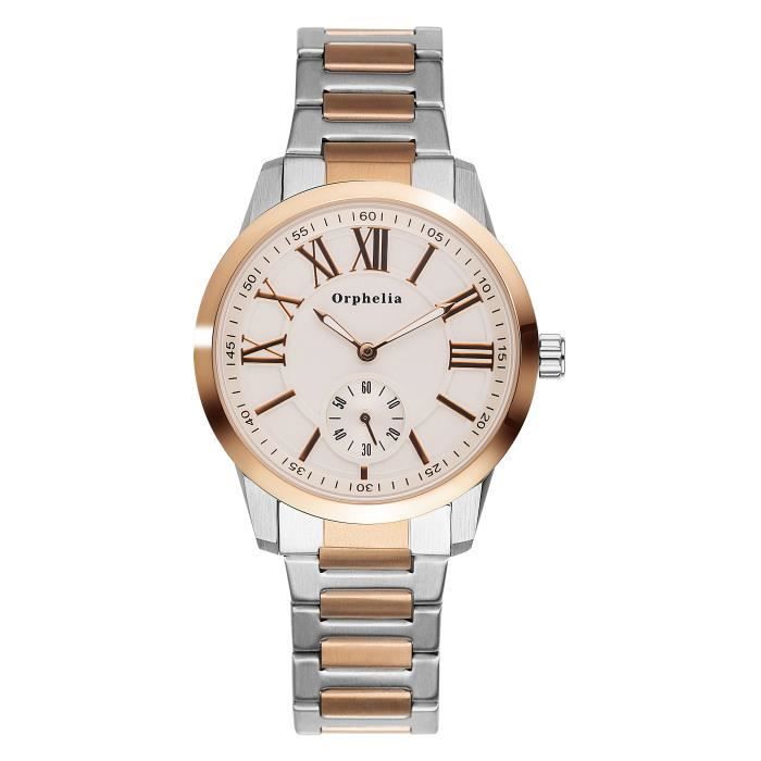 ORPHELIA - Montre Hommes - Quartz - Analogique - Bracelet en Acier inoxydable - Multicolore - 122-8704-82
