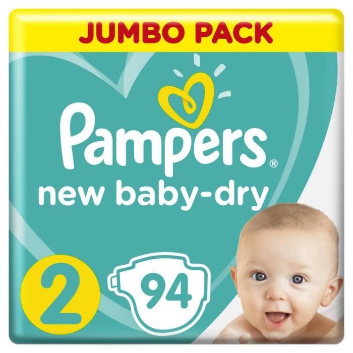 Pampers New Baby Dry Taille 2 94 Couches 4 8 Kg Cdiscount Puericulture Eveil Bebe Pampers New Baby Dry Taille 2 94 Couches 4 8 Kg Cdiscount Puericulture Eveil Bebe