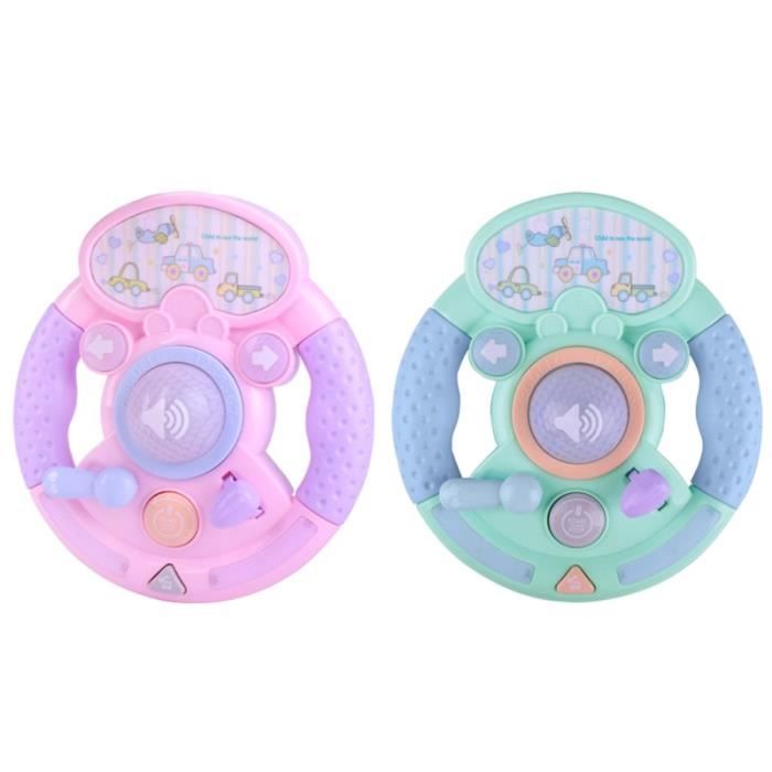 Jouets De Bebe Interessant Volant Musical Drole Cadeaux Intelligents Educatifs Tot Pour Jouer Des Enfants Coffret Jouet Cdiscount Pret A Porter