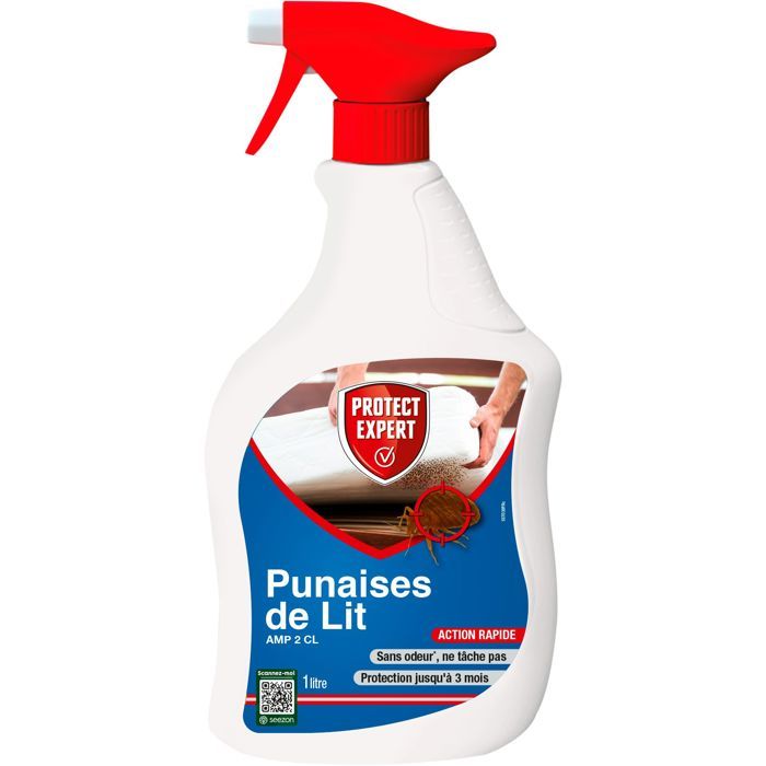 ANTI-ACARIENS ET PUNAISES DE LIT spray de 500 ml VULCANO, spray punaise de lit
