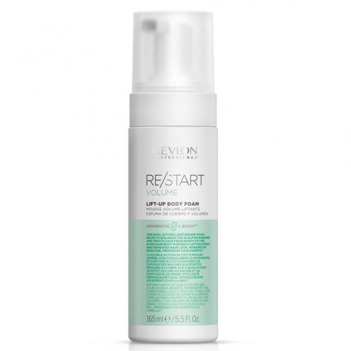 Mousse Volume - REVLON - Re/Start Volume - KERABIOTIC V BOOST™ - Hydratation - Volume Racines