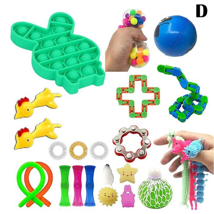 Ensemble de jouets sensoriels pour enfants et adultes soulage le