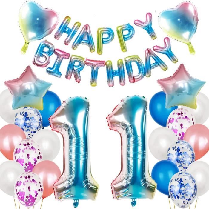 Décorations d'anniversaire violettes et vertes - Ballons violets et bleus - Bannière - Turquoise - Vert - Rideau à pompons - Pour filles et femmes - Décoration de fête prénatale Décorations d'anniversaire violettes et vertes - Ballons violets et bleus - Bannière - Turquoise - Vert - Rideau à pompons - Pour filles et femmes - Décoration de fête prénatale