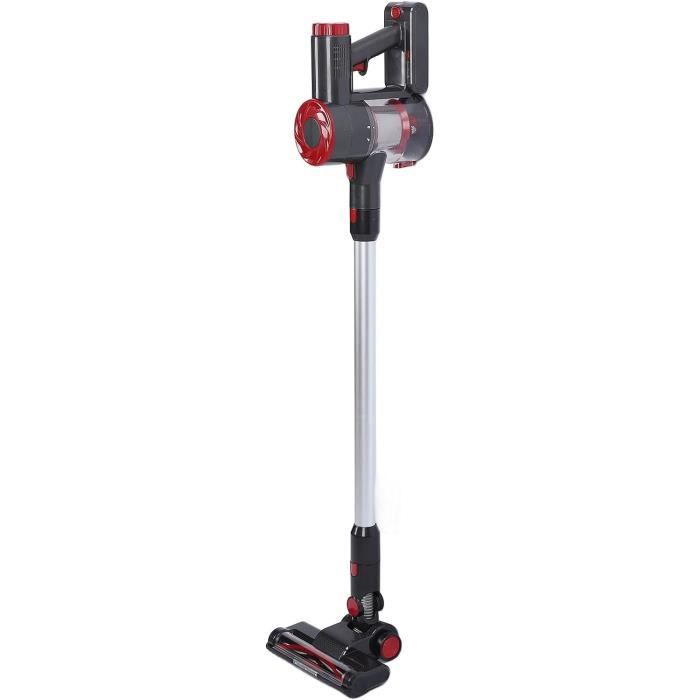 Aspirateur Balai sans fil écran tactile - JOCCA - 8000 Pa - 55 minutes - 0,7 L - Gris - Electroménager