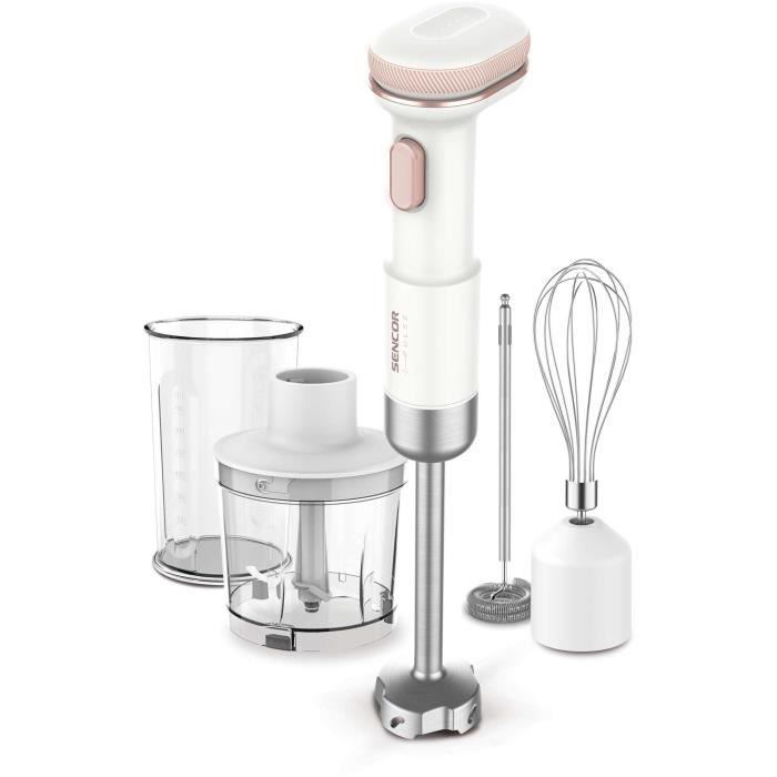 Mixeur plongeant SENCOR SHB 9130WH 111 V Récipients 500 et 700 ml