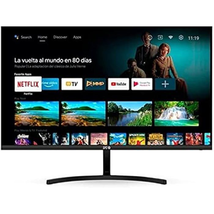 Moniteur SPC USB 2.0 60 Hz 24 FHD – SPC – TFT – IPS – Noir