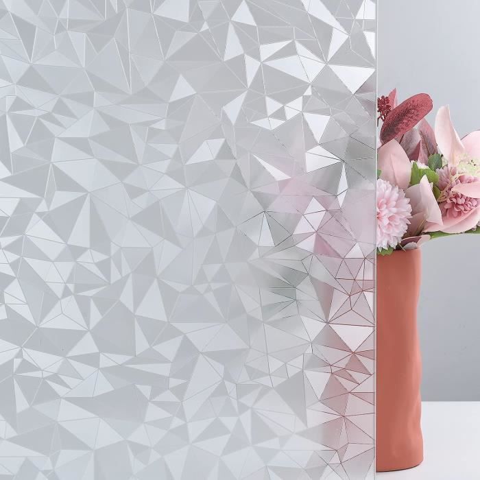 Film Occultant Fenêtre 120 X 100 Cm Brise Vue Fenêtre Film Dépoli Fenêtre Opaque 80 Cuisine Salon Salle De Bain | Leroy Merlin