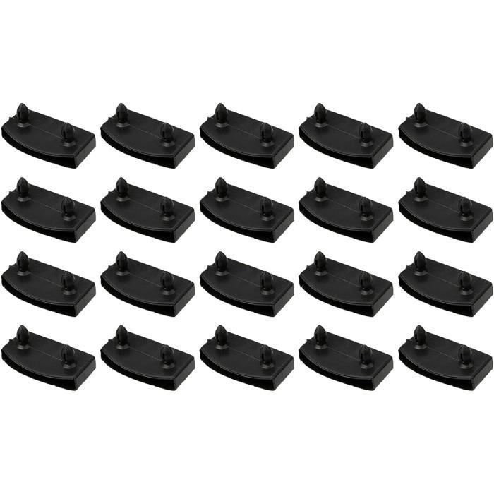 10 Supports Pour Lattes De Sommier 53mm Cyclingcolors - Plastique Flexible, Universel