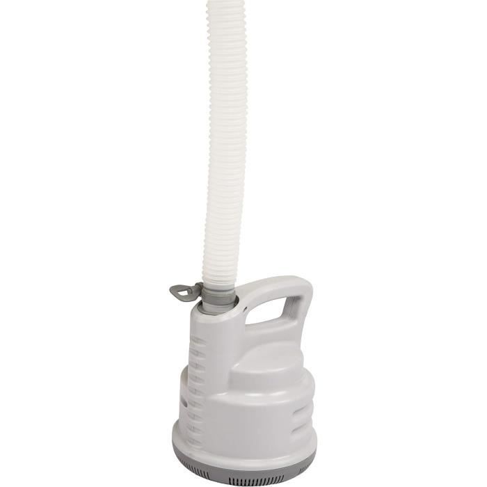 Pompe De Vidange Manuelle Pour Piscine Hors-sol - Anti-bourrage - Tuyau Long - ABS Submersible - Set Complet