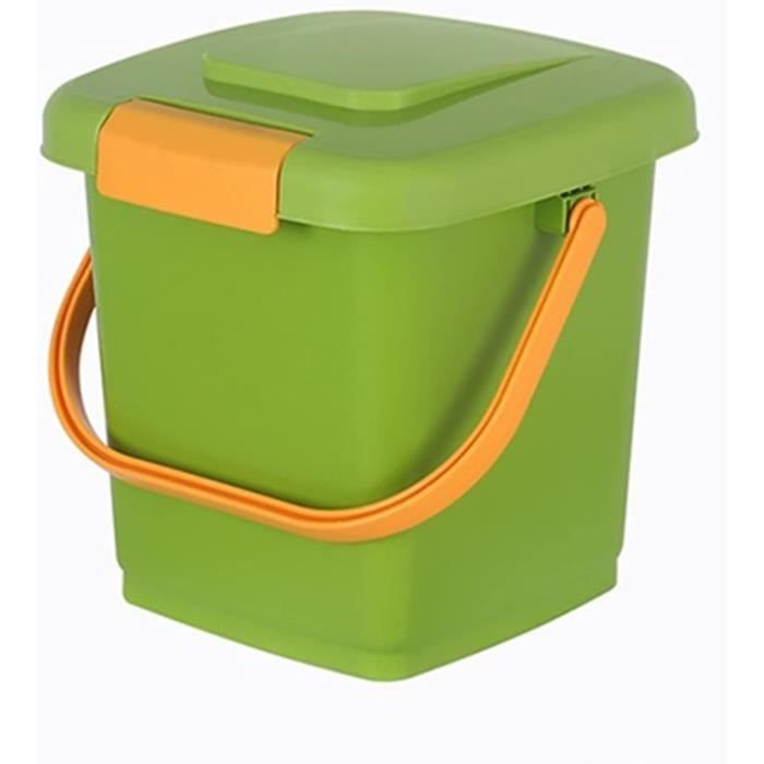 Mini Bac À Compost De Cuisine Avec Filtre Et Poignée Bac De Recyclage De  Comptoir Portable Seau À Compost Poubelle D'Intérieu[H1253] - Cdiscount  Jardin