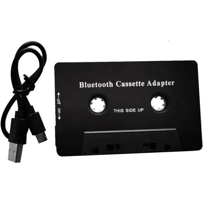 Universal Cassette Bluetooth 5.0 Audio Car Tape Adaptateur Stéréo Aux Avec  Mic Pour Téléphone Mp3 Câble Aux Lecteur Cd[H1023] - Cdiscount TV Son Photo