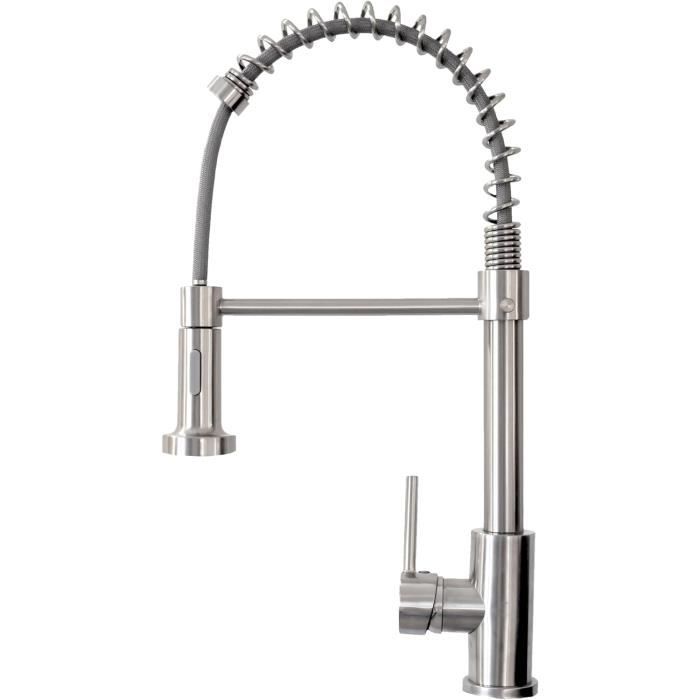 Robinet Cuisine MONTSERRAT Amovible – Hauteur 52 Cm, Pour évier, Neuf
