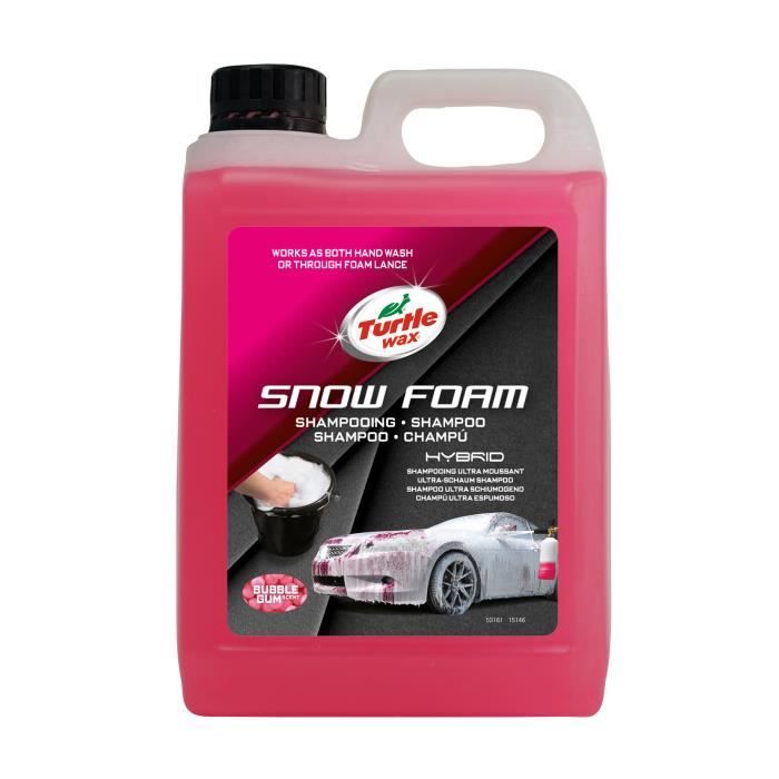 Turtle Wax shampooing pour voiture 53161 Snow Foam 2,5 litres