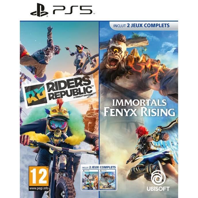 Compil Riders Republic + Immortal Fenyx Rising PS5 - Cdiscount Jeux vidéo