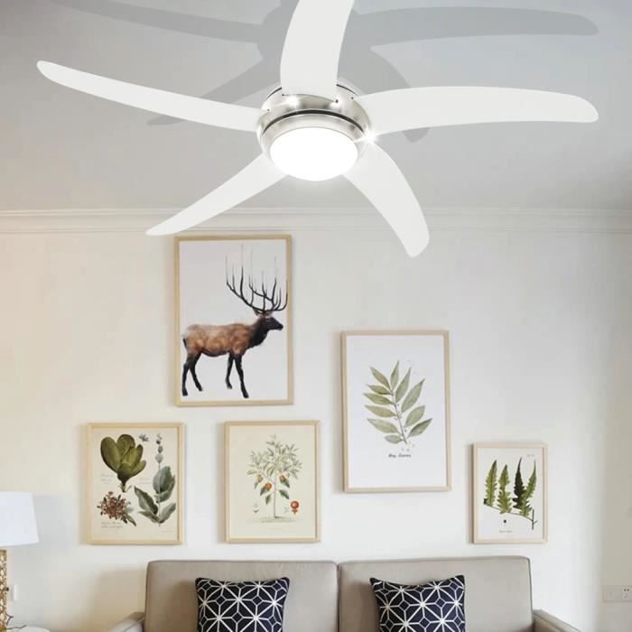 Bon905606 Ventilateur de plafond Ventilateur Au Plafond Silencieux orné avec