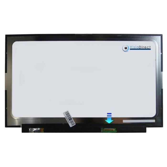 Dalle ecran 14 LED compatible avec Lenovo ThinkPad T480s 1920X1080 30pin 315mm sans fixation -VISIODIRECT