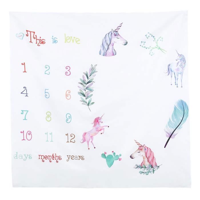 Bebe Puericulture Licorne Personnalise Bebe Couverture Licorne Design Filles Et Garcons Nouveau Bebe Cadeau Linge De Lit Pour Bebes