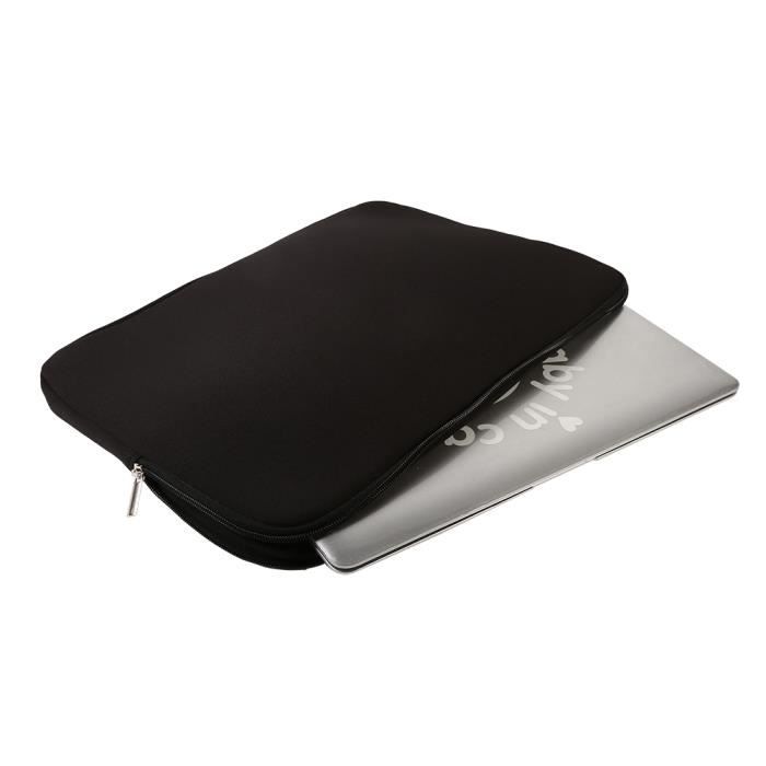 Pochette 13 pour Mac PC Housse Protection Sacoche Ordinateur Portable  Tablette 13 Pouces - Couleur:NOIR - Cdiscount Informatique