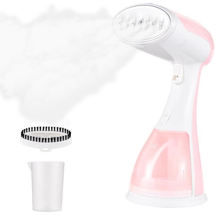 Défroisseur vapeur de voyage pour vêtements – Portable et compact – Fer à vapeur portable qui chauffe rapidement avec arrêt automatique Défroisseur vapeur de voyage pour vêtements – Portable et compact – Fer à vapeur portable qui chauffe rapidement avec arrêt automatique