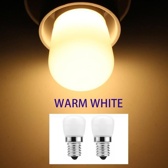 Ampoule,Warm whiteE14T22110VMini ampoule LED pour réfrigérateur