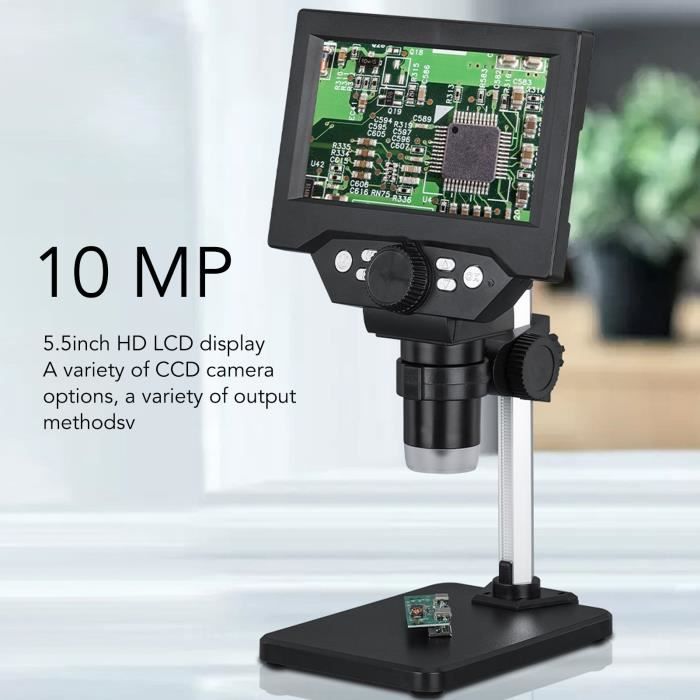 Microscope numérique USB portable 50-1000X avec 8 LED - YOSOO Microscope numérique USB portable 50-1000X avec 8 LED - YOSOO