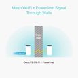 WiFi Mesh + CPL 1000Mbps - TP-Link Deco P9(2-pack) - Système WiFi pour toute la maison - Couverture WiFi de 260㎡-1