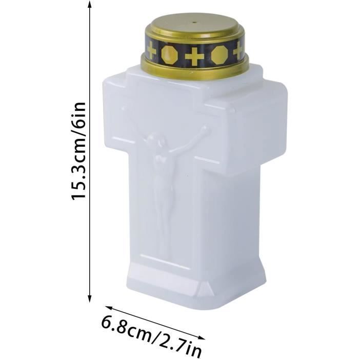 Lanterne Solaire Cimetiere Vegena 4 Pièces Lumière Funéraire LED, Bougie LED Cimetière, Lanterne Lumière Tombe étanche Solaire Lanterne Solaire Cimetiere Vegena 4 Pièces Lumière Funéraire LED, Bougie LED Cimetière, Lanterne Lumière Tombe étanche Solaire