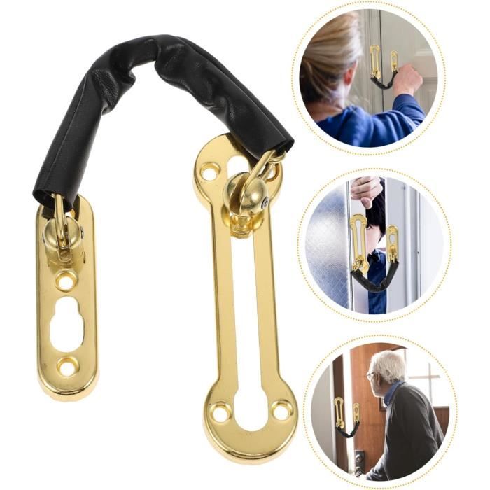 Cadenas De Sécurité Rabattable En Acier Inoxydable - 12,7 Cm, Pour Portes, Armoires, Fenêtres, Tiroirs, Abris De Jardin, Etc.