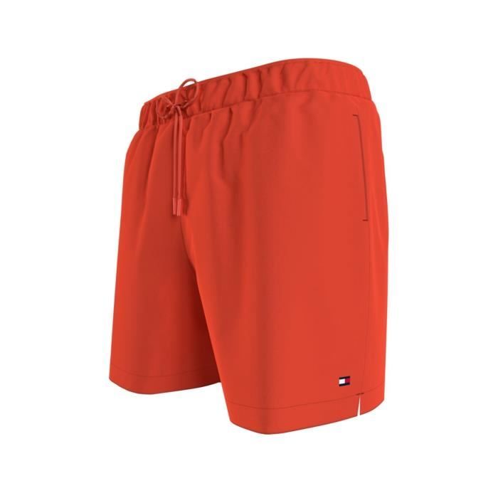 Short de bain homme tommy hilfiger rouge cheap