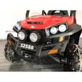 Grand 4x4 Buggy - 2 places - rouge - 4 moteurs 12V 45W-2