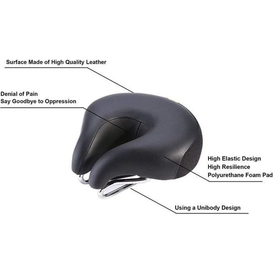 Selle ergonomique on sale avec bec